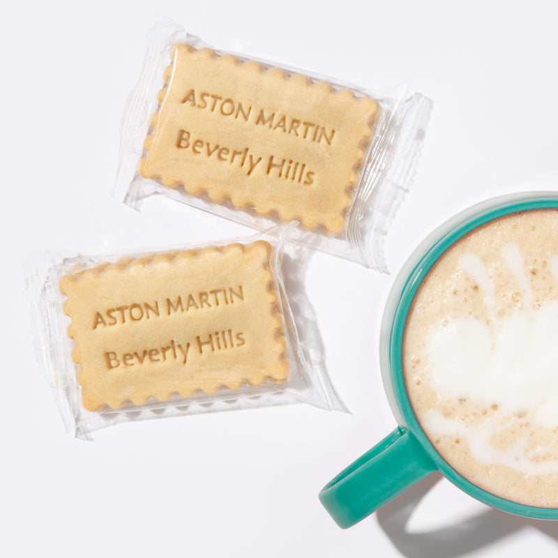 Bulk Custom Message & Logo Shortbread Cookies