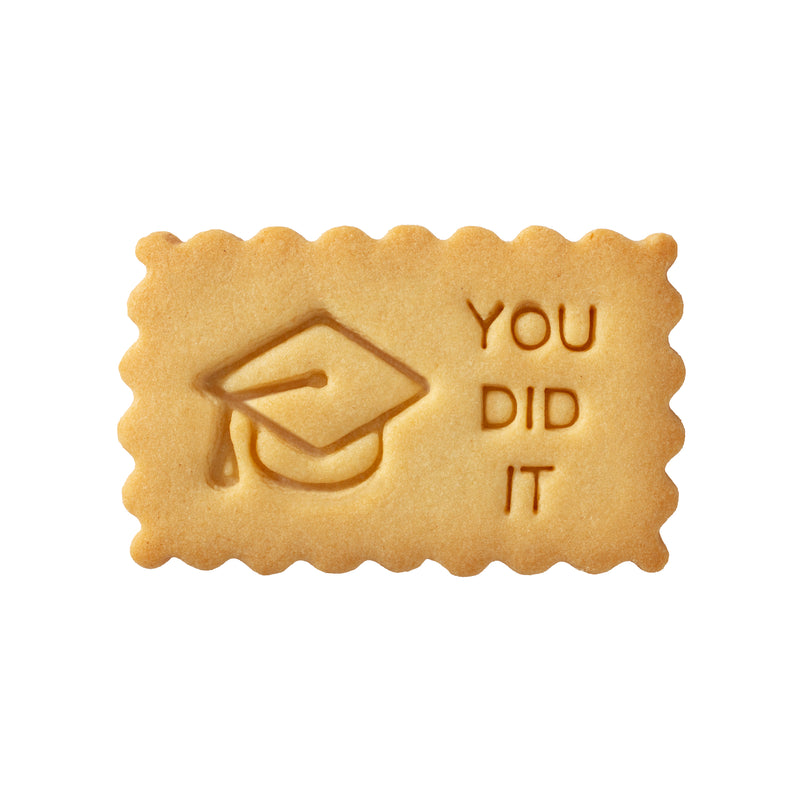 YOU DID IT Shortbread cookie for graduation gift