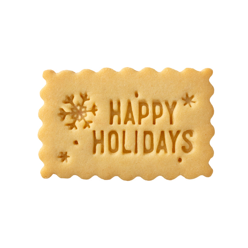 Happy Holidays shortbread gift box for holiday gift and Christmas gift