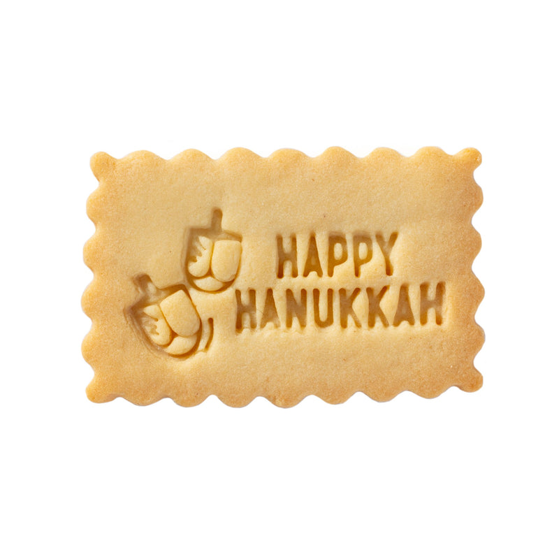 Happy Hanukkah shortbread for hanukkah gift and holiday gift 