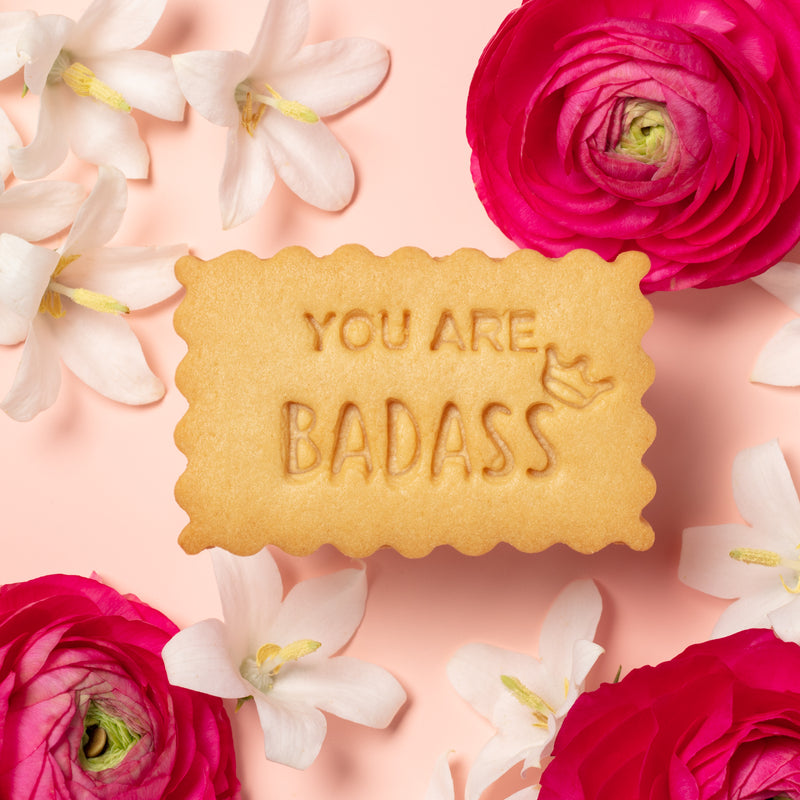 Badass Shortbread cookie