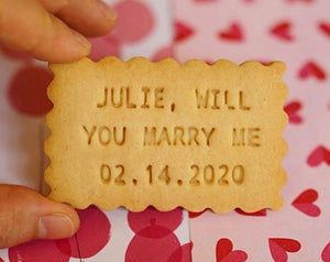 Customize Your Own Message (Vanilla Shortbread Cookies)
